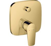 Hansgrohe Talis E grifo de bañera y ducha empotrado oro 71745990