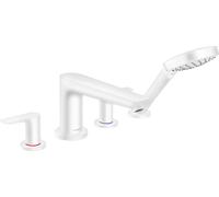 Hansgrohe Talis E grifo de bañera y ducha en bañera blanco 71748700