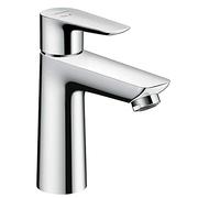 hansgrohe Talis E mezclador monomando de lavabo 110 CoolStart, sin residuos emergentes, proyección de 112 mm, 71714000, Color: cromado