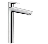 hansgrohe Talis E Grifo monomando de lavabo 240 con vaciador automático, cromo, 71716000