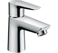 hansgrohe Talis E Grifo Monomando de Lavabo 80 sin Vaciador Automático, Cromo, 71702000