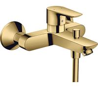 hansgrohe Talis E - Grifo monomando para bañera (2 funciones), acabado dorado pulido