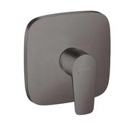 hansgrohe Talis E - Grifo monomando para ducha (cromado), color negro
