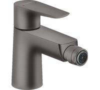 hansgrohe Talis E mezclador monomando de bidÃ©, residuos pop-up, Color: Negro Cepillado - 71720340