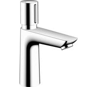 hansgrohe Talis E mezclador de lavabo con autocierre, ComfortZone110, con control de temperatura, 111mm de proyección, cromo, 71718000