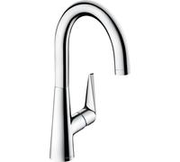 hansgrohe Talis S M51 Monomando de cocina 220, 1 chorro, 72814000, Color: cromado