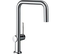 Hansgrohe Talis M54 U 220-Mezclador (1 Jet, Cromado) Mezclador de Cocina Monomando, Cromo, ComfortZone 220mm