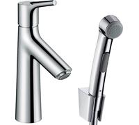 Hansgrohe Talis S grifo de lavabo con rociador tipo bidé de pie cromo 72290000