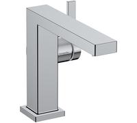 hansgrohe Tecturis E Fine mezclador monomando de lavabo 110, proyección 155mm, sin juego de desagüe, CoolStart, EcoSmart+, 73021000, Color: cromado