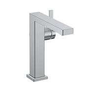 hansgrohe Tecturis E Fine mezclador monomando de lavabo 150, proyección 157mm, desagüe automático, CoolStart, 73042000, Color: cromo