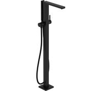 Hansgrohe Tecturis E grifo de bañera y ducha en suelo negro 73445670