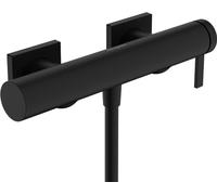 hansgrohe Tecturis E mezclador monomando de ducha, 1 consumidor, montaje en superficie, 73620670, Color: negro mate