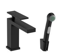 Hansgrohe Tecturis E grifo de lavabo con rociador tipo bidé de pie negro 73210670