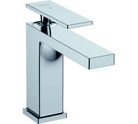 hansgrohe Tecturis E mezclador monomando de lavabo 110, proyección 144mm, sin juego de desagüe, CoolStart, EcoSmart+, 73012000, Color: cromado