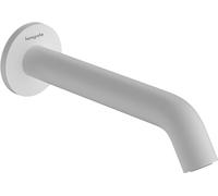 hansgrohe Tecturis S, caño de bañera, grifo de bañera 198 mm, blanco mate