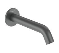 hansgrohe Tecturis S - Caño para bañera, color negro cepillado | haz completo, máx. 22,5 l/min, 73411340