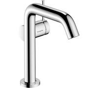 hansgrohe Tecturis S Fine mezclador monomando de lavabo, ComfortZone150, Push-Open, CoolStart, proyección 139mm, 73342000, Color: cromado