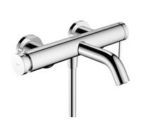 hansgrohe Tecturis S mezclador monomando visto para bañera, 209 mm de proyección, 73422000, Color: cromado