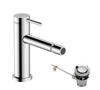 hansgrohe Tecturis S mezclador monomando para bidé, proyección 148 mm, 73201000, Color: cromado