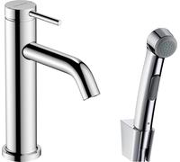 Hansgrohe Tecturis S grifo de lavabo con rociador tipo bidé de pie cromo 73211000