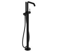 hansgrohe Tecturis S mezclador monomando de bañera, de pie, proyección 194mm, 73440670, Color: negro mate