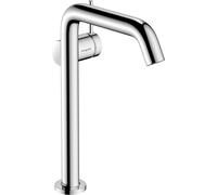 hansgrohe Tecturis S mezclador monomando de lavabo 240 Fine CoolStart ahorro de agua+para lavabos sobre encimera, 167 mm de proyección, 73372000, Color: cromado