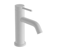 hansgrohe Tecturis S Mezclador monomando de lavabo 80 CoolStart, EcoSmart+, sin desagüe automático, alcance 108mm, 73301700, Color: Blanco mate