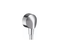Hansgrohe - Toma de pared con válvula de retención, cromado, .5