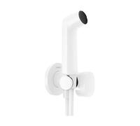 hansgrohe true Teleducha de bidé, Blanco Mate, rund