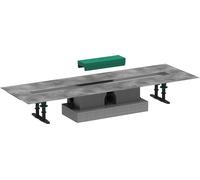 hansgrohe uBox set completo universal, instalaciÃ³n estÃ¡ndar para canales de ducha sets prefabricados 800mm, 56024180 - 56024180