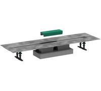 hansgrohe uBox universal juego completo, instalación plana para canales de ducha