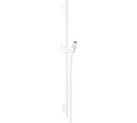 hansgrohe Unica barra de ducha S PURO 65 cm con manguera de ducha, 28632700, Color: Nieve (blanco mate)