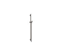 hansgrohe Barra de ducha Unica S PURO 90 cm con flexo de ducha, 28631340, Color: Cromo negro cepillado