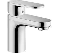 hansgrohe Vernis Blend 71571000 - Grifo mezclador para lavabo con conducción de agua aislada y juego de residuos emergentes, cromado, 100 unidades