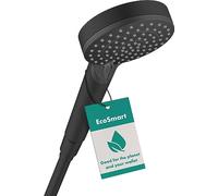 hansgrohe Vernis Blend Ducha de mano 100 Vario ahorro de agua, negro mate, 26340670