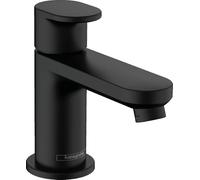 hansgrohe Vernis Blend grifo de columna 70 para agua fría sin residuos, 71583670, Color: Negro Mate