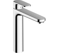 hansgrohe Vernis Blend mezclador monomando de lavabo 190 con alimentación de agua aislada y desagüe emergente cromo, proyección de 169 mm, 71572000 - 71572000