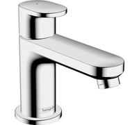 hansgrohe Vernis Blend - Grifo para agua fría con caño de 59 mm, grifo de ahorro de agua, cromado