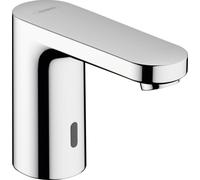 hansgrohe Vernis Blend mezclador electrónico de lavabo con preajuste de temperatura funcionamiento a pilas cromo, proyección 112 mm, 71502000 - 71502000