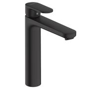 hansgrohe Vernis Blend mezclador monomando de lavabo 190 sin desagüe, 71582670, Color: Negro Mate