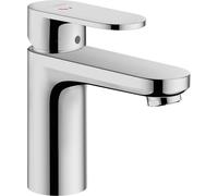hansgrohe Vernis Blend Mezclador monomando de lavabo 100 CoolStart, sin desagüe automático, 71527000, Color: cromado