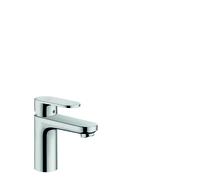 hansgrohe Vernis Blend Mezclador monomando de lavabo 100 CoolStart, sin juego de desagüe, 71527000, Color: cromado