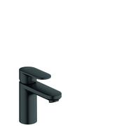 hansgrohe Vernis Blend mezclador monomando de lavabo, con desag&uumle automÃ¡tico, proyecciÃ³n 108 mm, 71585, color: Negro Mate - 71585670