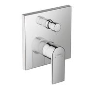 hansgrohe Vernis Shape - Grifo mezclador para bañera (2 funciones), color cromado