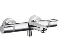 hansgrohe Versostat² - termostato para bañera , grifo bañera con botón de seguridad (SafetyStop) a 40 °C, termostato , mezclador para 2 funciones, cromo, 15348000