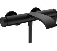 hansgrohe Vivenis grifería para bañera monomando de superficie, 75420670, Color: negro mate
