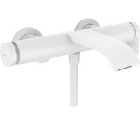 Hansgrohe Vivenis, mezclador monomando para bañera vista, 75420, color: blanco mate - 75420700