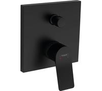 Hansgrohe Vivenis, mezclador monomando empotrado para baÃ±era con combinaciÃ³n de seguridad integrada, 75416, Color: Negro Mate - 75416670