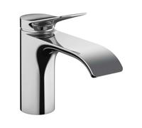 hansgrohe Vivenis, grifo de columna 80 para agua fría sin desagüe, proyección 133 mm, 75013000, Color: cromado