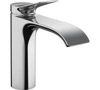 hansgrohe Vivenis Grifo monomando de lavabo 110 sin vaciador automático, cromo, 75022000